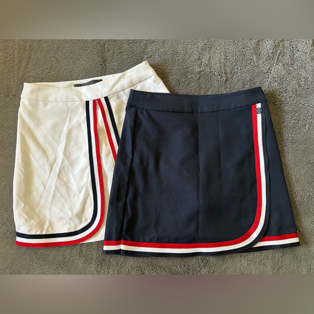 G/Fore Carrington Skortt and Grosgrain front split skort bundle